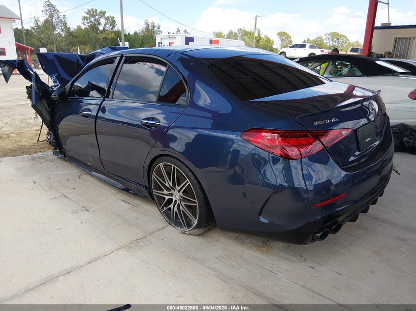 2024 Mercedes-benz VIN W1KAF8HB6RR201889 IAAI salvage auction — FRONT & REAR, Certificate Of Destruction (Florida), sold $1,350 on 2026-07-21 (photo 3)