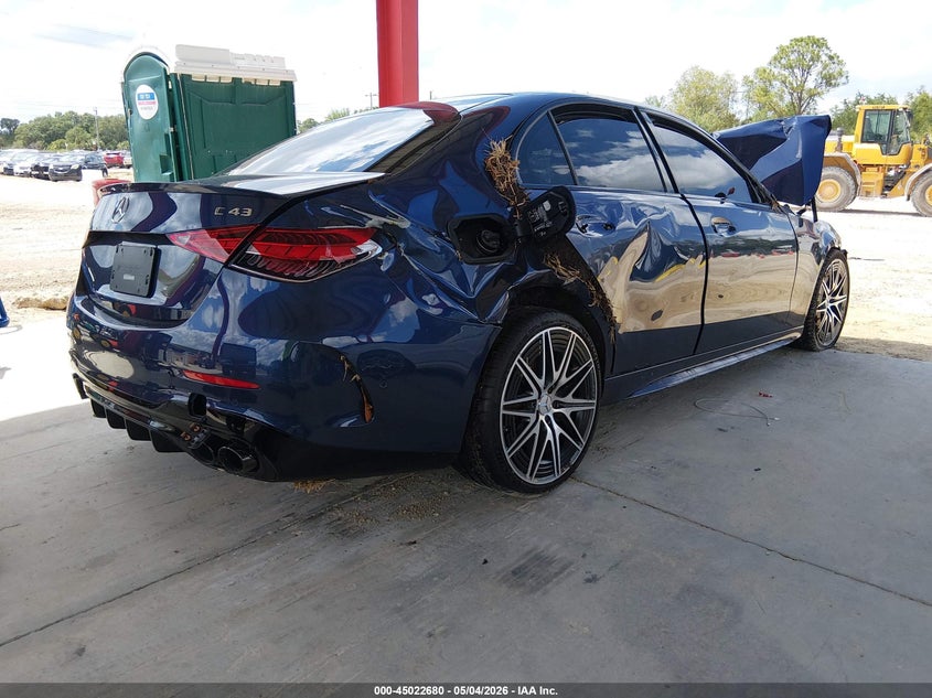 2024 Mercedes-benz VIN W1KAF8HB6RR201889 IAAI salvage auction — FRONT & REAR, Certificate Of Destruction (Florida), sold $1,350 on 2026-07-21 (photo 4)
