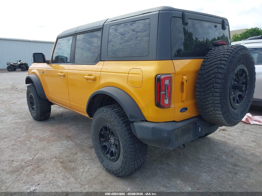 2021 Ford Bronco VIN 1FMEE5DP6MLA99810 IAAI salvage auction — FRONT END, Clear (Oklahoma), sold $14,600 on 2026-07-31 (photo 3)