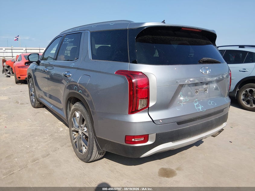 2020 Hyundai Palisade VIN KM8R44HE1LU078119 IAAI salvage auction — HAIL, Original (Texas), sold $6,100 on 2026-07-28 (photo 3)