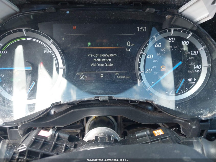 2021 Toyota Highlander VIN 5TDGBRCH8MS064045 IAAI salvage auction — BIO HAZARD, Salvage (Massachusetts), sold $19,000 on 2026-07-10 (photo 7)