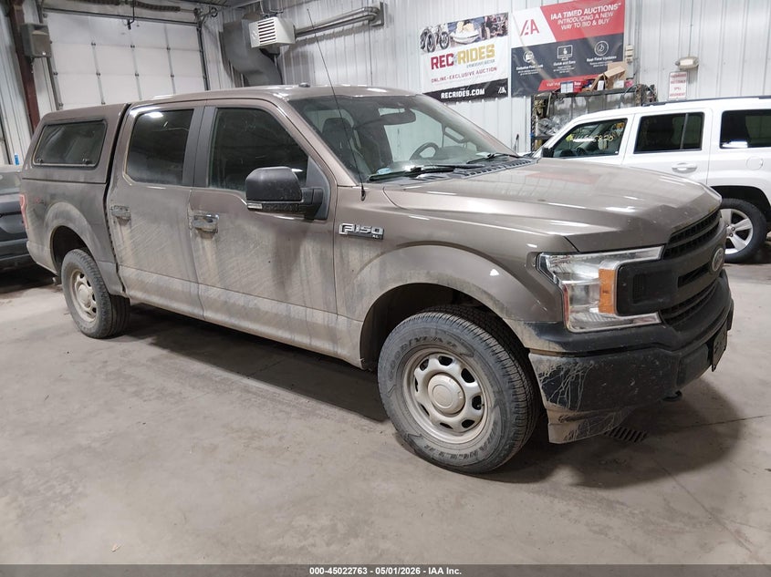 2019 Ford F-150 VIN 1FTEW1E51KKD77376 IAAI salvage auction — Normal Wear, SF97 (North Dakota), sold $18,000 on 2026-07-09 (photo 1)