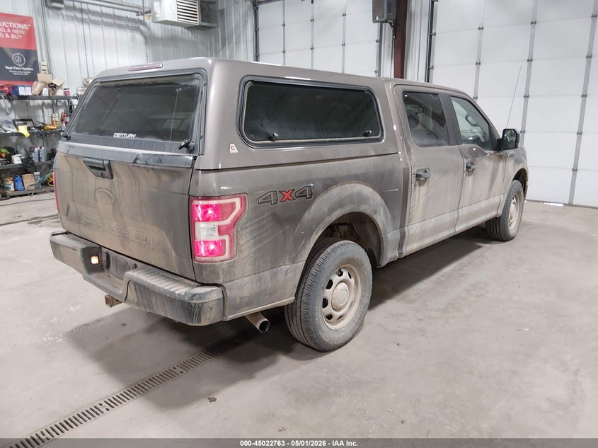 2019 Ford F-150 VIN 1FTEW1E51KKD77376 IAAI salvage auction — Normal Wear, SF97 (North Dakota), sold $18,000 on 2026-07-09 (photo 4)