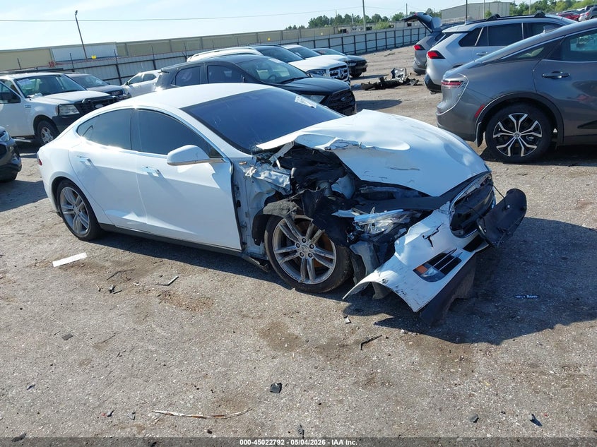 2014 Tesla Model s VIN 5YJSA1H14EFP65276 IAAI salvage auction — FRONT END, Salvage (Texas), sold $1,875 on 2026-07-20 (photo 1)