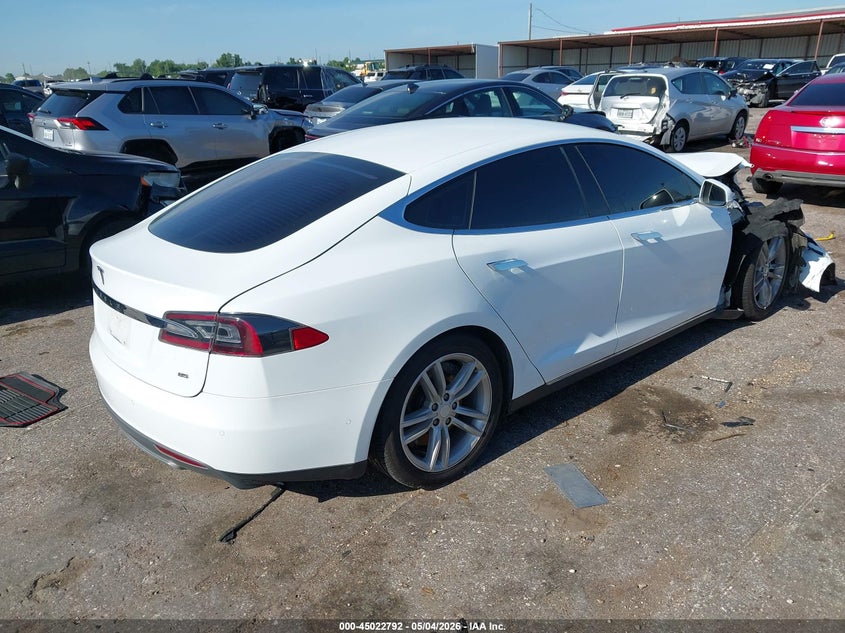 2014 Tesla Model s VIN 5YJSA1H14EFP65276 IAAI salvage auction — FRONT END, Salvage (Texas), sold $1,875 on 2026-07-20 (photo 4)