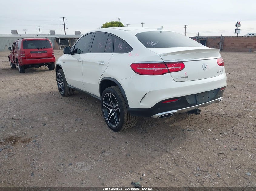 2017 Mercedes-benz Amg gle coupe VIN 4JGED6EB7HA082902 IAAI salvage auction — SIDE, Salvage (Texas), sold $18,000 on 2026-08-24 (photo 3)