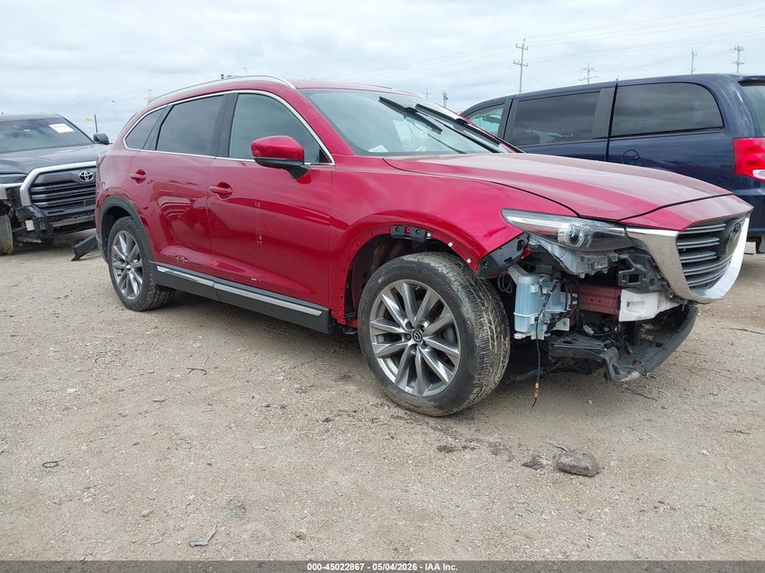 2019 Mazda Cx-9 VIN JM3TCBDY6K0329425 IAAI salvage auction — FRONT END, Original (Texas), sold $4,100 on 2026-07-29 (photo 1)