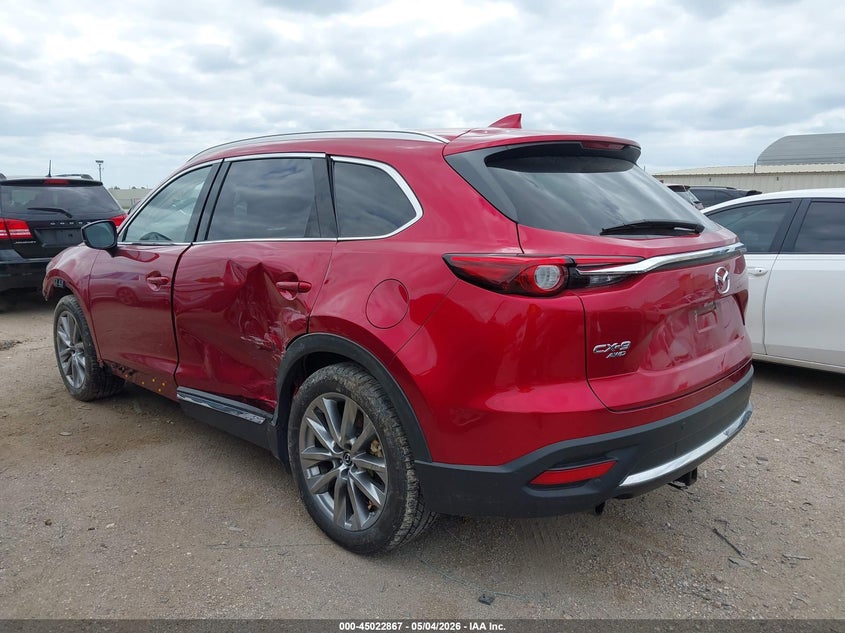 2019 Mazda Cx-9 VIN JM3TCBDY6K0329425 IAAI salvage auction — FRONT END, Original (Texas), sold $4,100 on 2026-07-29 (photo 3)