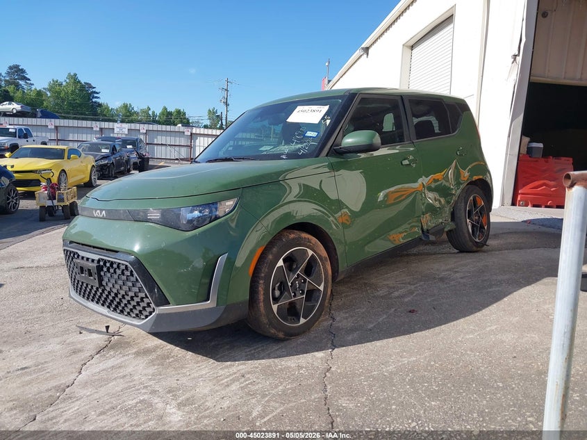 2023 Kia Soul VIN KNDJ33AU9P7214890 IAAI salvage auction — SIDE, Salvage (Georgia), sold $3,500 on 2026-07-22 (photo 2)