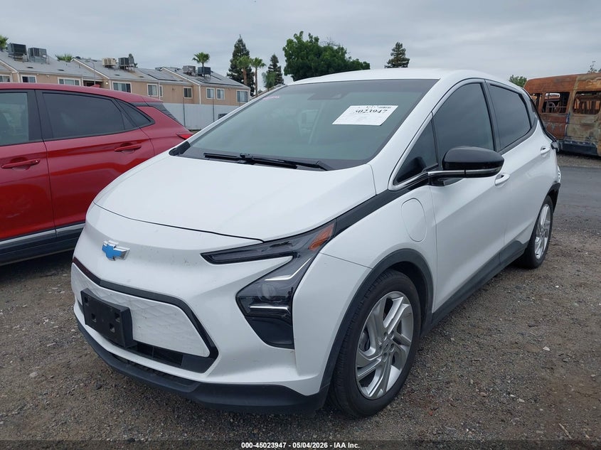 2023 Chevrolet Bolt euv VIN 1G1FW6S01P4187673 IAAI salvage auction — REAR END, Salvage (California), sold $7,000 on 2026-08-04 (photo 2)