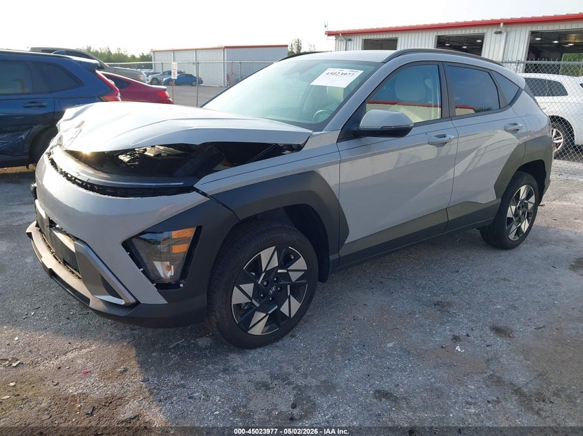 2025 Hyundai Kona VIN KM8HBCABXSU324448 IAAI salvage auction — FRONT END, Certificate Of Destruction (Florida), sold $6,950 on 2026-07-27 (photo 2)