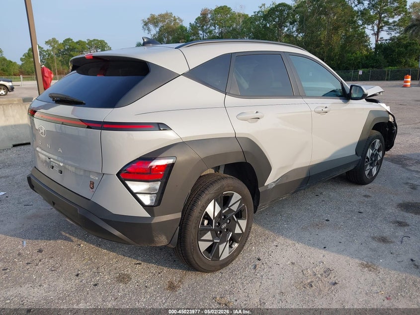 2025 Hyundai Kona VIN KM8HBCABXSU324448 IAAI salvage auction — FRONT END, Certificate Of Destruction (Florida), sold $6,950 on 2026-07-27 (photo 4)
