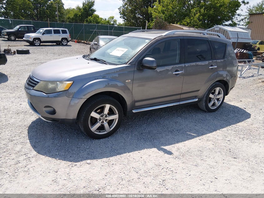 2009 Mitsubishi Outlander VIN JA4MT41X79Z007090 IAAI salvage auction — FRONT END, Original (Kentucky), sold $250 on 2026-07-29 (photo 2)