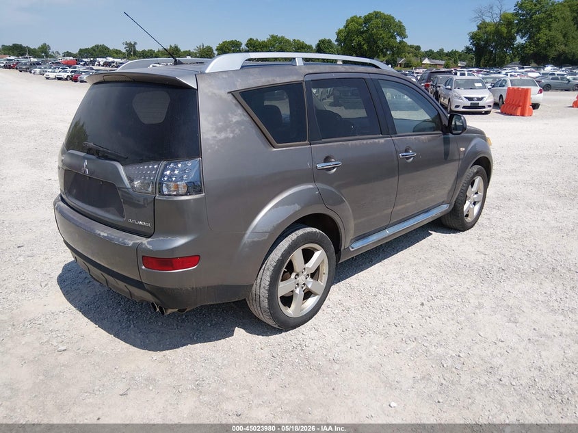 2009 Mitsubishi Outlander VIN JA4MT41X79Z007090 IAAI salvage auction — FRONT END, Original (Kentucky), sold $250 on 2026-07-29 (photo 4)