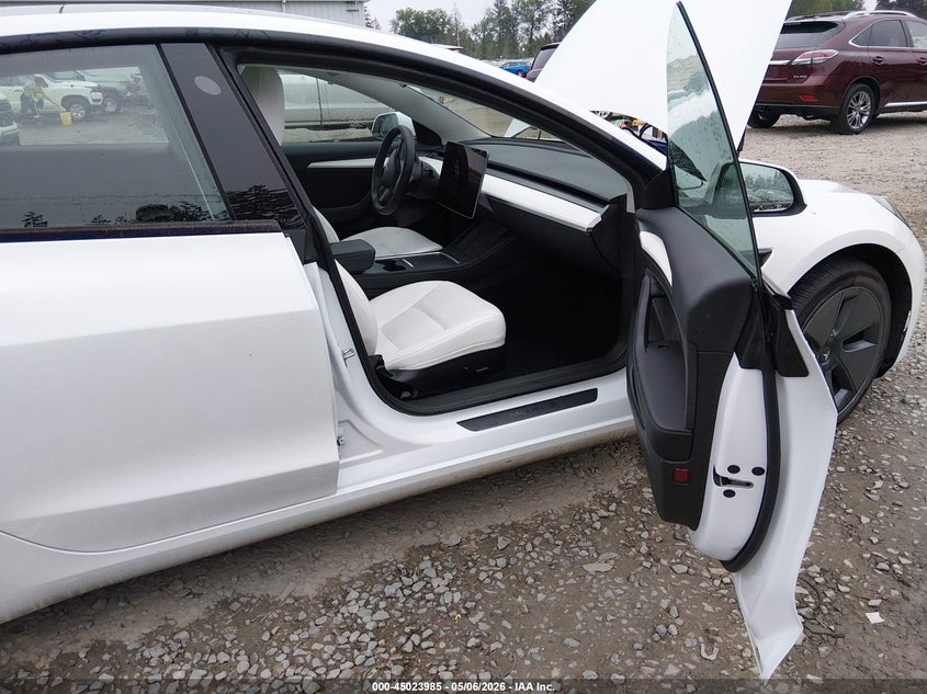 2023 Tesla Model 3 VIN 5YJ3E1EA2PF466644 IAAI salvage auction — REAR END, Bill Of Sale (Washington), sold $9,800 on 2026-07-12 (photo 5)