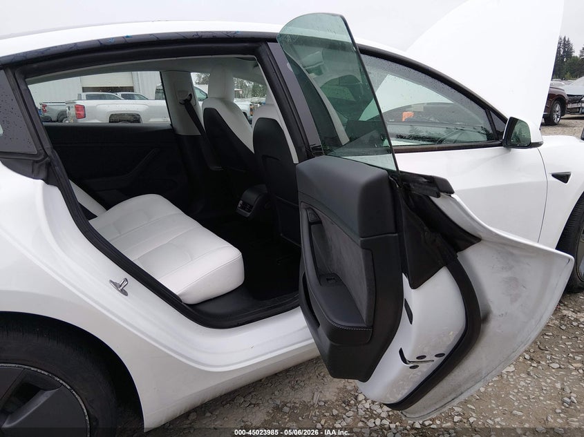 2023 Tesla Model 3 VIN 5YJ3E1EA2PF466644 IAAI salvage auction — REAR END, Bill Of Sale (Washington), sold $9,800 on 2026-07-12 (photo 8)