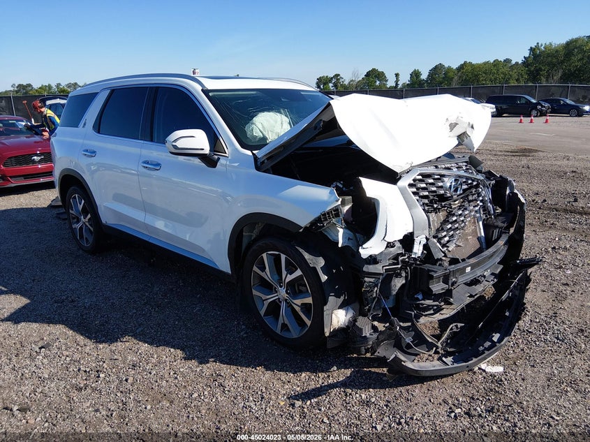 2022 Hyundai Palisade VIN KM8R44HE8NU349504 IAAI salvage auction — FRONT END, Salvage (South Carolina), sold $4,250 on 2026-07-29 (photo 1)