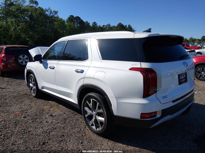 2022 Hyundai Palisade VIN KM8R44HE8NU349504 IAAI salvage auction — FRONT END, Salvage (South Carolina), sold $4,250 on 2026-07-29 (photo 3)