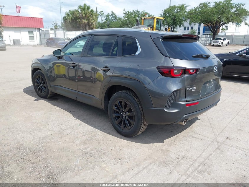 2025 Mazda Cx-50 VIN 7MMVABBM7SN306021 IAAI salvage auction — RIGHT FRONT, Clear (Florida), sold $15,700 on 2026-07-15 (photo 3)