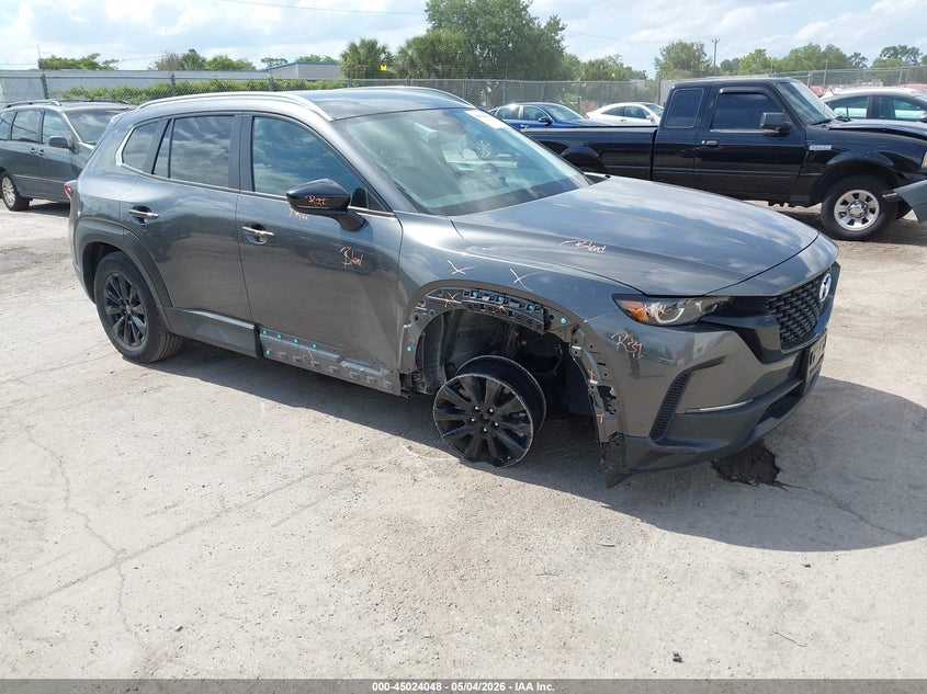 2025 Mazda Cx-50 VIN 7MMVABBM7SN306021 IAAI salvage auction — RIGHT FRONT, Clear (Florida), sold $15,700 on 2026-07-15 (photo 1)
