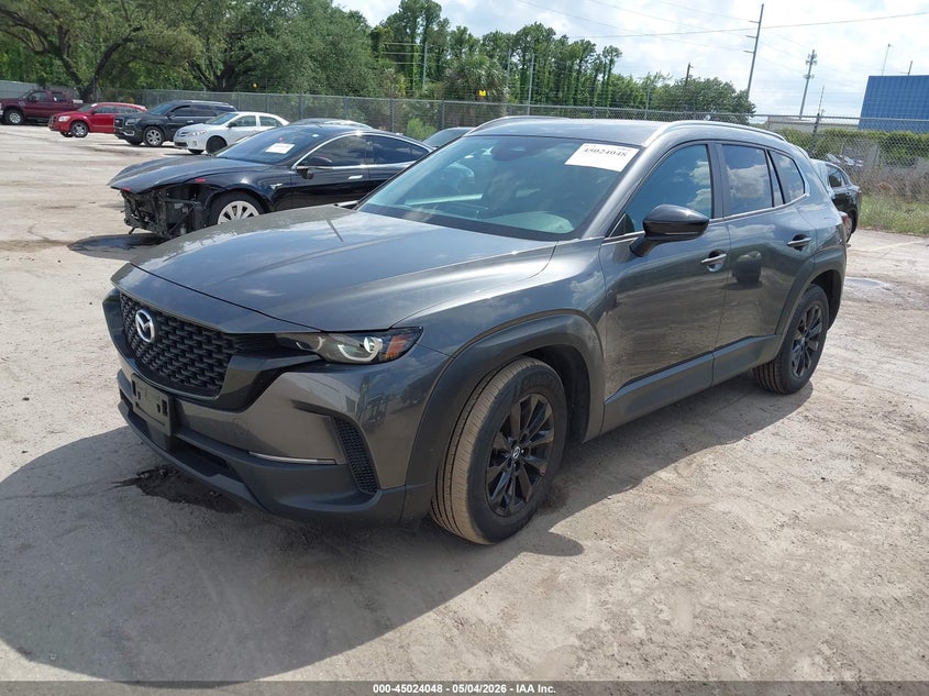 2025 Mazda Cx-50 VIN 7MMVABBM7SN306021 IAAI salvage auction — RIGHT FRONT, Clear (Florida), sold $15,700 on 2026-07-15 (photo 2)