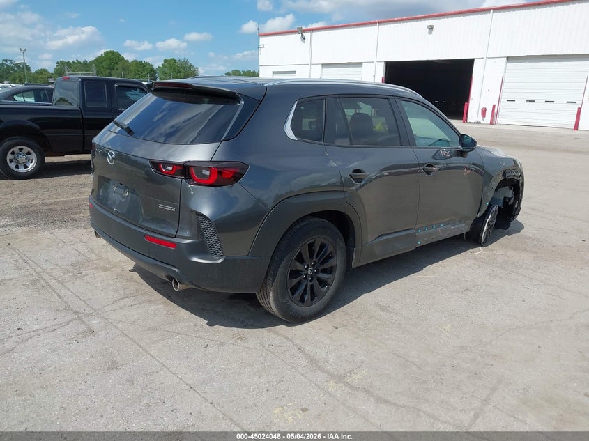 2025 Mazda Cx-50 VIN 7MMVABBM7SN306021 IAAI salvage auction — RIGHT FRONT, Clear (Florida), sold $15,700 on 2026-07-15 (photo 4)