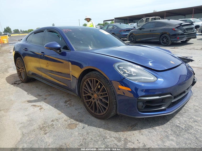 2023 Porsche Panamera VIN WP0AJ2A75PL103044 IAAI salvage auction — FRONT END, Salvage (California), sold $30,350 on 2026-07-16 (photo 1)
