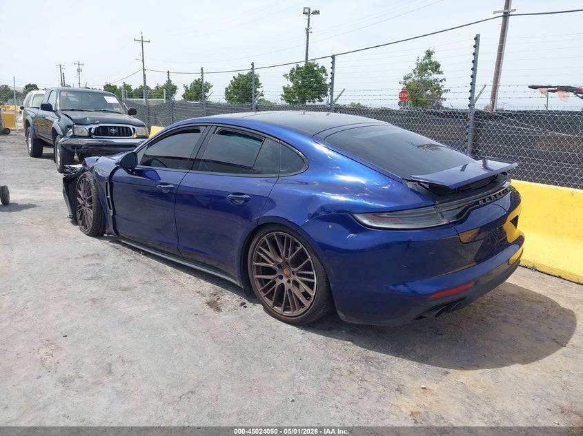 2023 Porsche Panamera VIN WP0AJ2A75PL103044 IAAI salvage auction — FRONT END, Salvage (California), sold $30,350 on 2026-07-16 (photo 3)