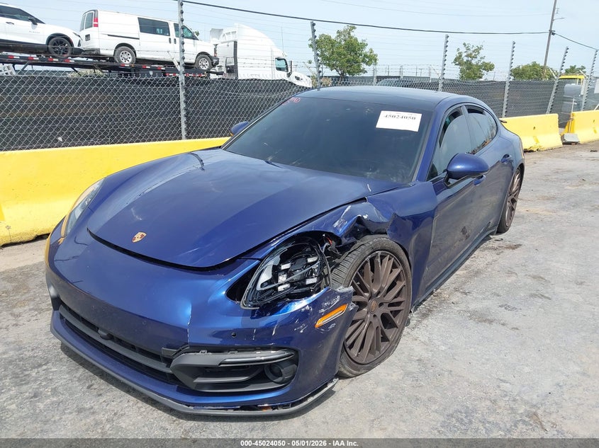 2023 Porsche Panamera VIN WP0AJ2A75PL103044 IAAI salvage auction — FRONT END, Salvage (California), sold $30,350 on 2026-07-16 (photo 6)