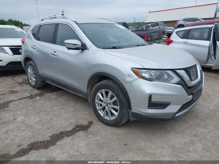 2017 Nissan Rogue VIN KNMAT2MV3HP613259 IAAI salvage auction — HAIL, Clear (Oklahoma), sold $2,175 on 2026-07-22 (photo 1)