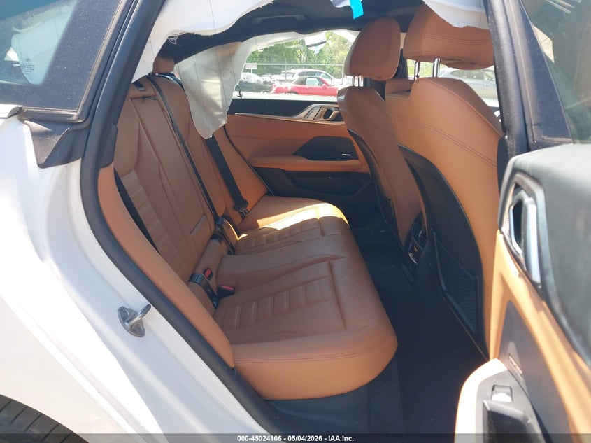 2022 BMW I4 VIN WBY73AW06NFN11590 IAAI salvage auction — FRONT END, Salvage (Virginia), sold $11,100 on 2026-07-10 (photo 8)