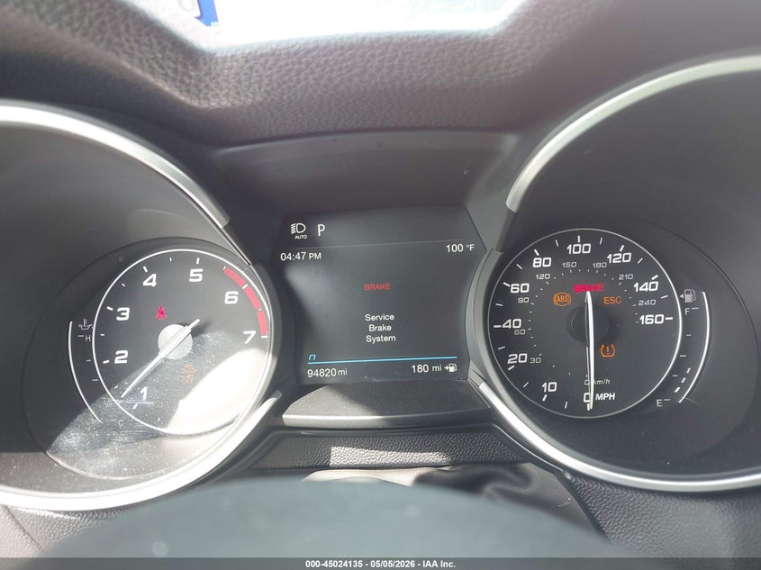 2020 Alfa romeo Stelvio VIN ZASPAJAN1L7C91252 IAAI salvage auction — LEFT FRONT, Original (Texas), sold $3,900 on 2026-07-29 (photo 7)
