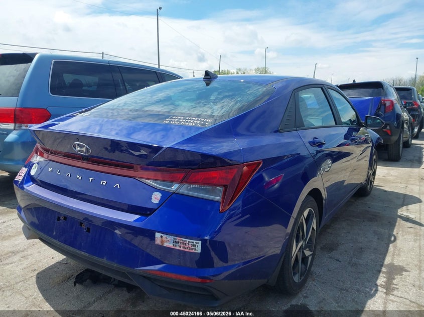 2023 Hyundai Elantra VIN KMHLS4AG9PU566456 IAAI salvage auction — FRONT END, Salvage (Ohio), sold $1,550 on 2026-07-14 (photo 4)