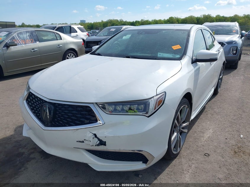 2020 Acura Tlx VIN 19UUB2F49LA001102 IAAI salvage auction — HAIL, Salvage (Ohio), sold $8,850 on 2026-07-21 (photo 6)