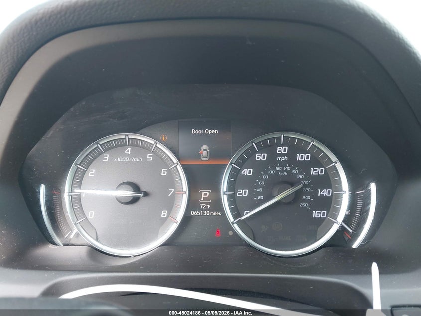 2020 Acura Tlx VIN 19UUB2F49LA001102 IAAI salvage auction — HAIL, Salvage (Ohio), sold $8,850 on 2026-07-21 (photo 7)