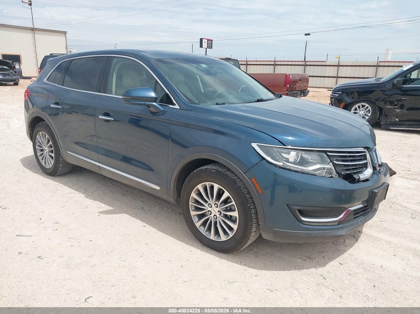 2016 Lincoln Mkx VIN 2LMTJ6KR4GBL89517 IAAI salvage auction — FRONT END, Original (Texas), sold $3,325 on 2026-07-09 (photo 1)