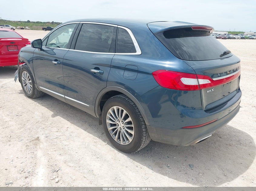 2016 Lincoln Mkx VIN 2LMTJ6KR4GBL89517 IAAI salvage auction — FRONT END, Original (Texas), sold $3,325 on 2026-07-09 (photo 3)
