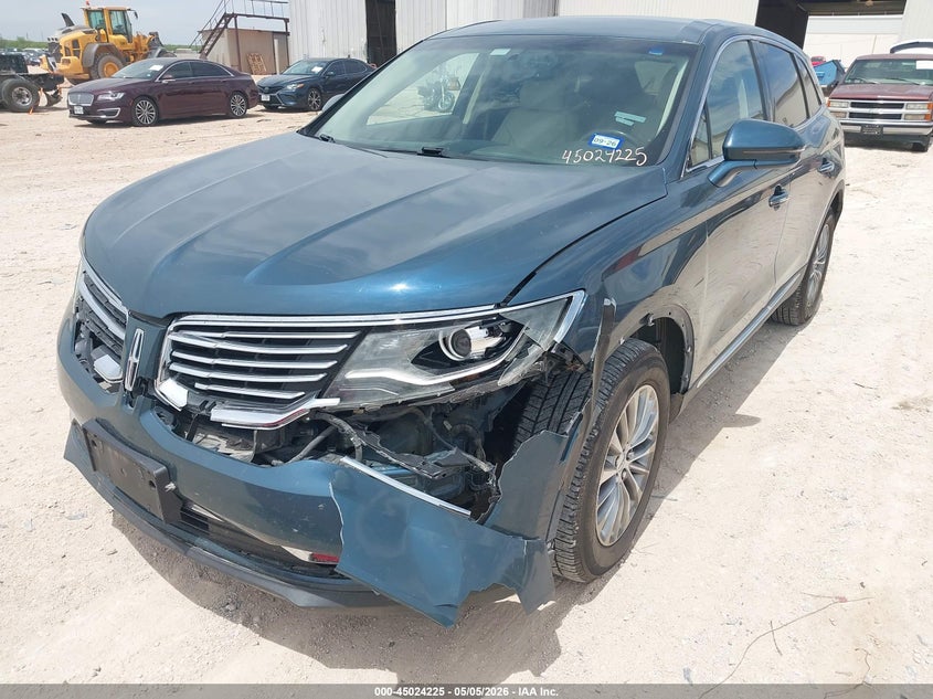 2016 Lincoln Mkx VIN 2LMTJ6KR4GBL89517 IAAI salvage auction — FRONT END, Original (Texas), sold $3,325 on 2026-07-09 (photo 6)