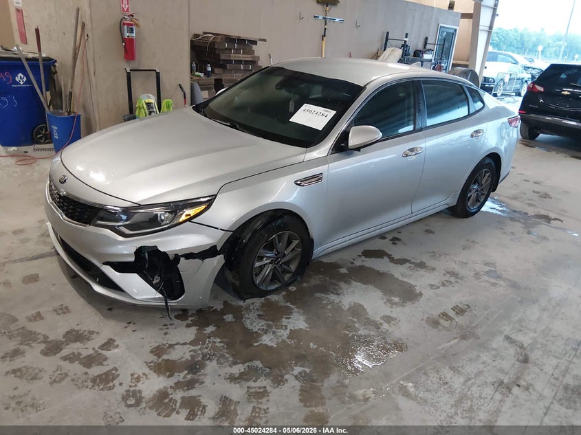 2020 Kia Optima VIN 5XXGT4L36LG416124 IAAI salvage auction — FRONT END, Salvage (Tennessee), sold $1,500 on 2026-07-06 (photo 2)