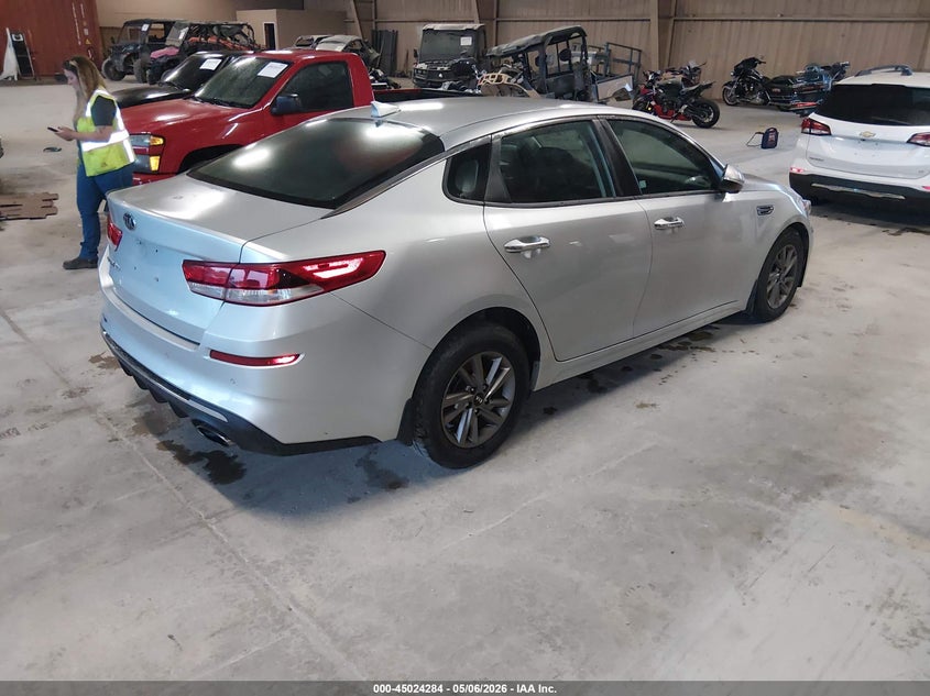 2020 Kia Optima VIN 5XXGT4L36LG416124 IAAI salvage auction — FRONT END, Salvage (Tennessee), sold $1,500 on 2026-07-06 (photo 4)