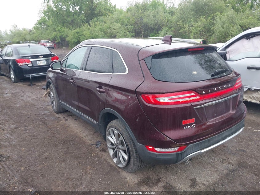 2019 Lincoln Mkc VIN 5LMCJ2C91KUL22862 IAAI salvage auction — FRONT END, Salvage (Ohio), sold $2,550 on 2026-07-17 (photo 3)