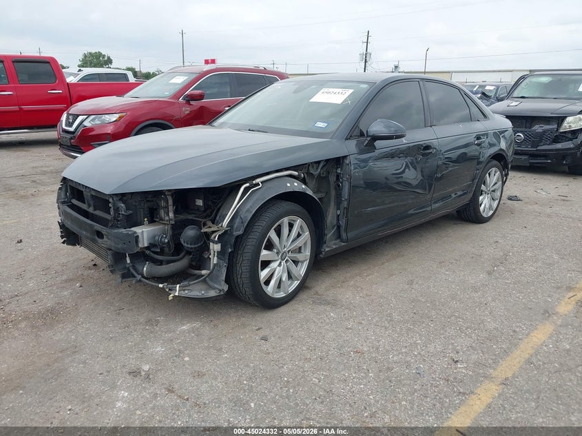2017 Audi A4 VIN WAUANAF42HN025516 IAAI salvage auction — LEFT SIDE, Original (Texas), sold $2,575 on 2026-07-29 (photo 2)