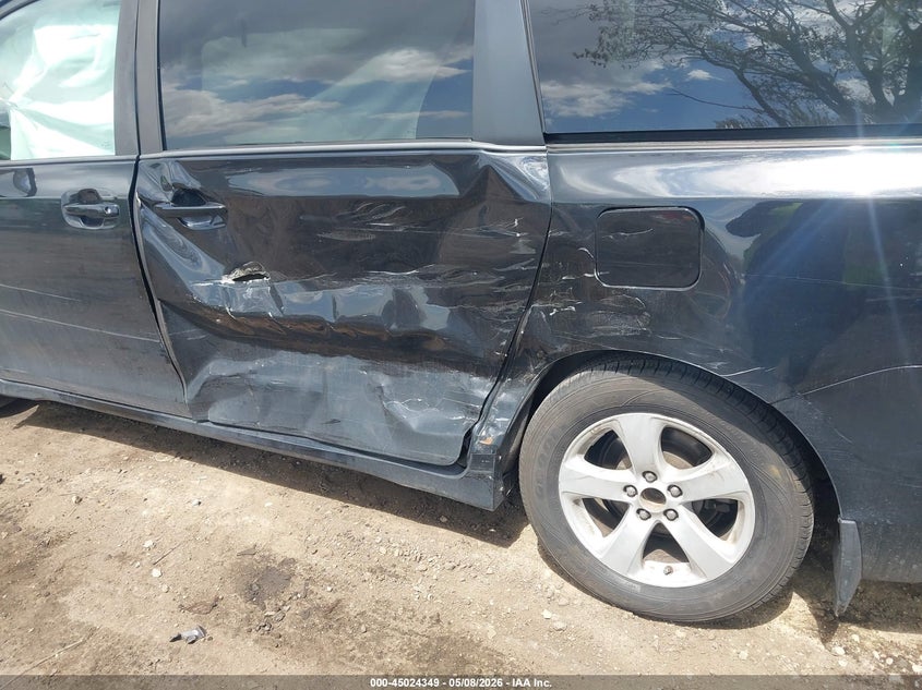 2020 Toyota Sienna VIN 5TDKZ3DCXLS029060 IAAI salvage auction — LEFT SIDE, Mv-907A (New York), sold $2,850 on 2026-07-14 (photo 6)