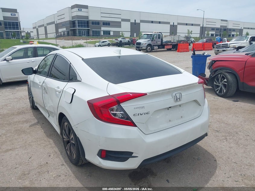 2018 Honda Civic VIN JHMFC1F73JX039331 IAAI salvage auction — FRONT END, Salvage (Texas), sold $1,900 on 2026-07-28 (photo 3)