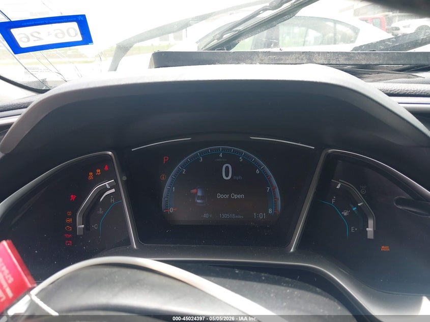 2018 Honda Civic VIN JHMFC1F73JX039331 IAAI salvage auction — FRONT END, Salvage (Texas), sold $1,900 on 2026-07-28 (photo 7)