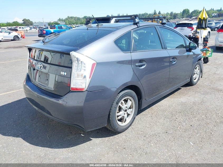 2010 Toyota Prius VIN JTDKN3DU4A1294328 IAAI salvage auction — FRONT END, Salvage (Texas), sold $1,750 on 2026-07-16 (photo 4)