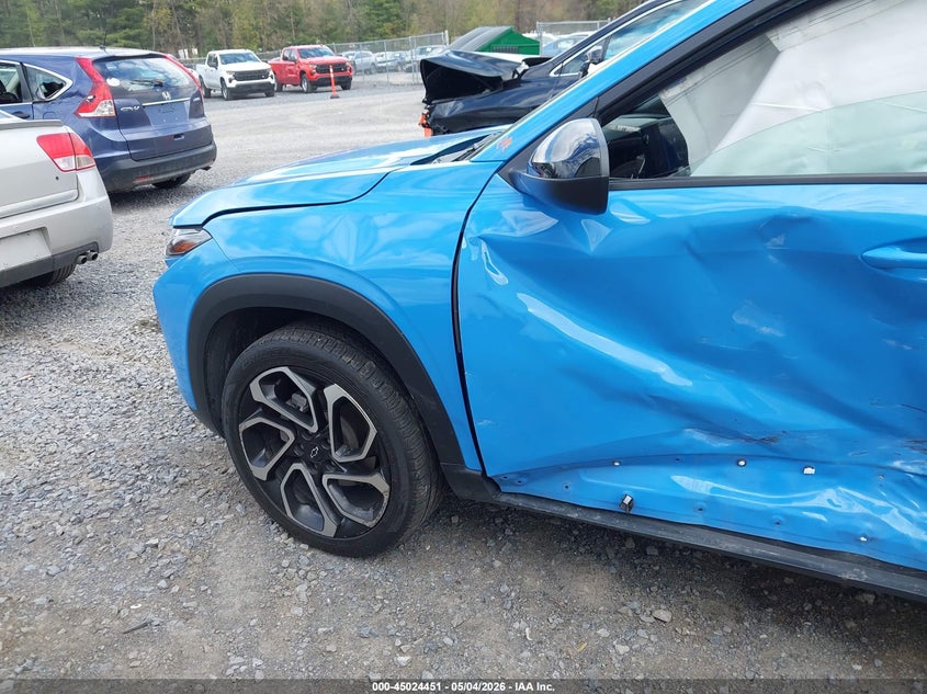 2024 Chevrolet Trax VIN KL77LJE29RC145102 IAAI salvage auction — LEFT SIDE, Mv-907A (New York), sold $5,350 on 2026-07-21 (photo 6)