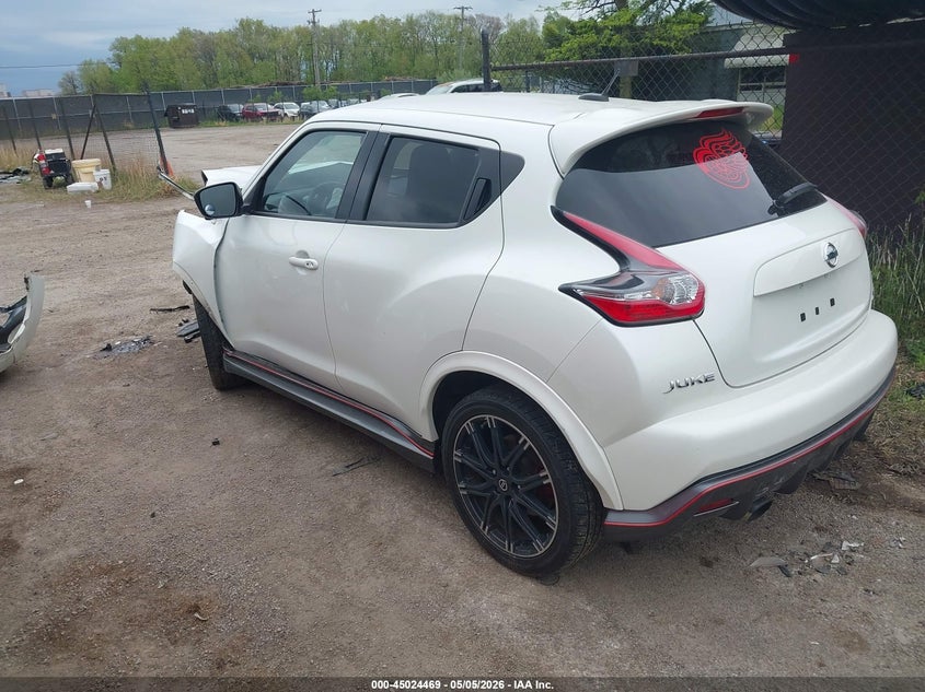 2016 Nissan Juke VIN JN8DF5MV7GT350161 IAAI salvage auction — FRONT END, Salvage (Ohio), sold $125 on 2026-07-28 (photo 3)