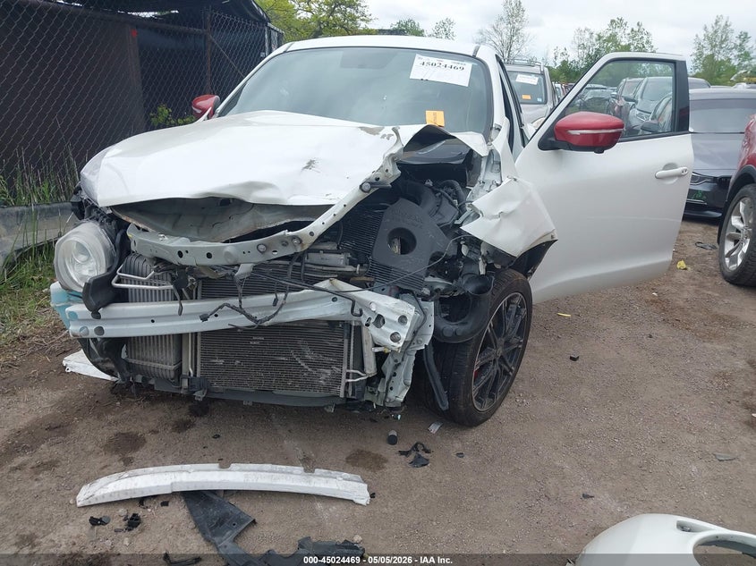 2016 Nissan Juke VIN JN8DF5MV7GT350161 IAAI salvage auction — FRONT END, Salvage (Ohio), sold $125 on 2026-07-28 (photo 6)