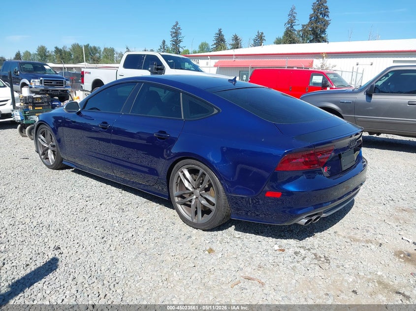 2013 Audi S7 VIN WAU32AFC9DN037715 IAAI salvage auction — RIGHT FRONT, Bill Of Sale (Washington), sold $2,600 on 2026-07-30 (photo 3)